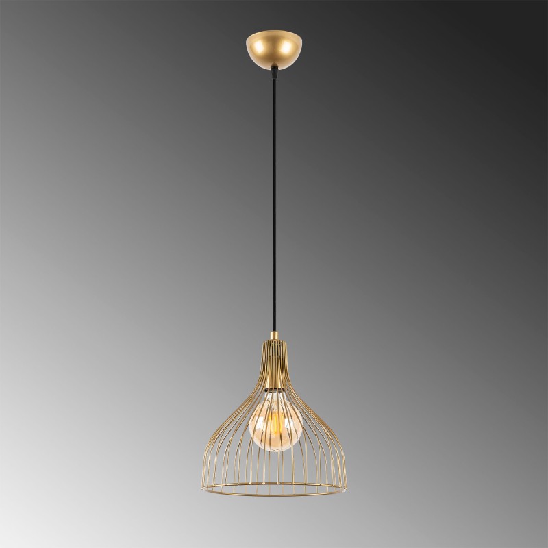 Opviq Chandelier Cafu - 11566 Shiny Gold