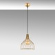 Opviq Chandelier Cafu - 11566 Shiny Gold