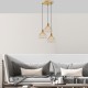 Chandelier Cafu - 11566 - 2 Shiny Gold