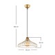 Chandelier DEPAY-11251 Shiny Gold Chandelier DEPAY-11251 Shiny Gold