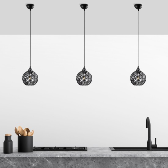 Chandelier Hay - 11875 Black Opviq Chandelier Hay - 11875 Black