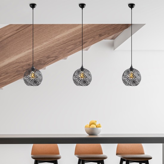 Chandelier Hay - 11880 Black Opviq Chandelier Hay - 11880 Black