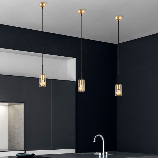 Chandelier Kemtel - 11846 Shiny Gold Chandelier Kemtel - 11846 Shiny Gold