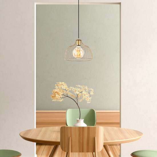 Chandelier Kozan - 11331 Shiny Gold Opviq Chandelier Kozan - 11331 Shiny Gold