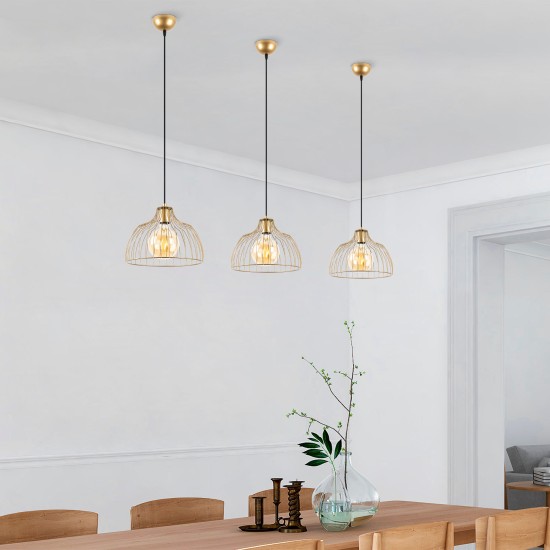 Chandelier Kozan - 11331 Shiny Gold Opviq Chandelier Kozan - 11331 Shiny Gold