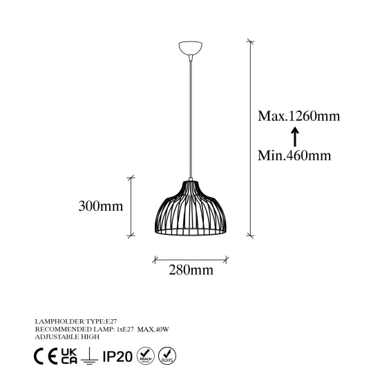 Chandelier Kozan - 11331 Shiny Gold Opviq Chandelier Kozan - 11331 Shiny Gold