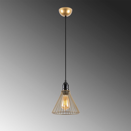 Chandelier Rozye - 11291 Shiny Gold Chandelier Rozye - 11291 Shiny Gold