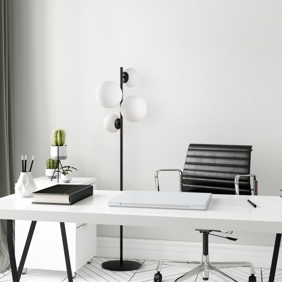 Floor Lamp Fazli - 10521 Black
White Opviq Floor Lamp Fazli - 10521 Black
White
