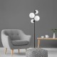 Floor Lamp Fazli - 10521 Black
White Opviq Floor Lamp Fazli - 10521 Black
White