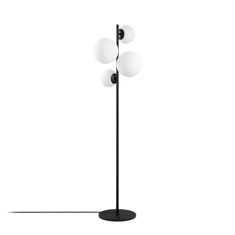 Opviq Floor Lamp Fazli - 10521 Black
White