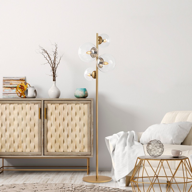 Opviq Floor Lamp Fazli - 10524 Antique