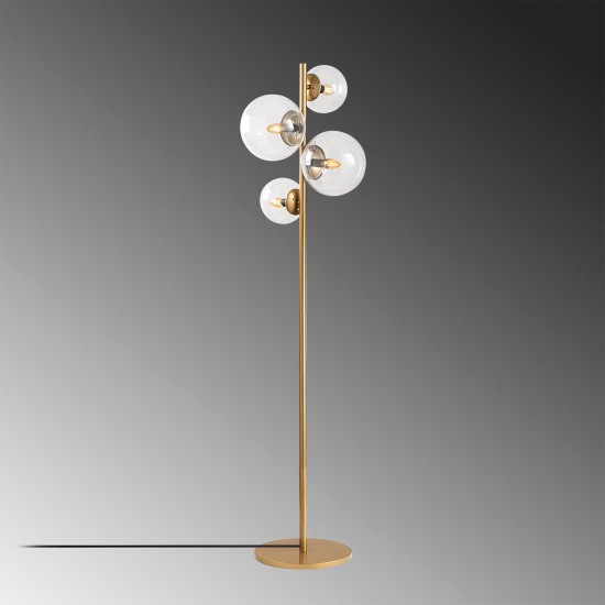 Floor Lamp Fazli - 10524 Antique Opviq Floor Lamp Fazli - 10524 Antique