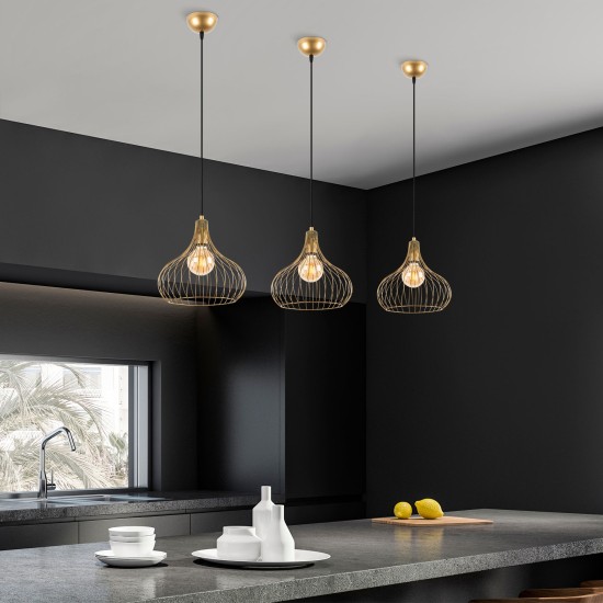 Chandelier Teldamla - 11920 Shiny Gold Opviq Chandelier Teldamla - 11920 Shiny Gold