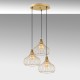 Chandelier Teldamla - 11930 Shiny Gold Chandelier Teldamla - 11930 Shiny Gold
