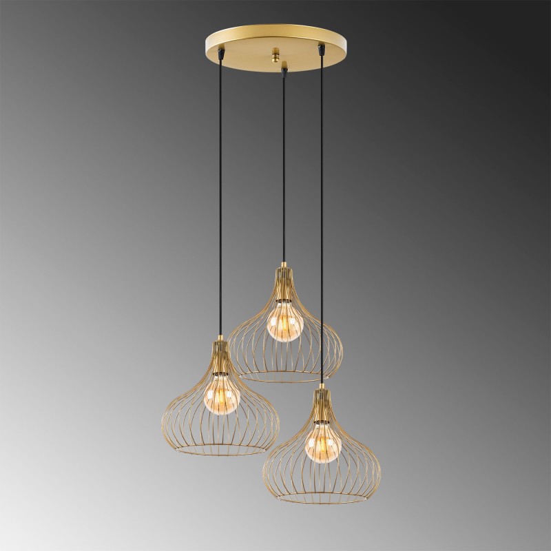 Chandelier Teldamla - 11930 Shiny Gold