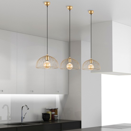 Chandelier Telkure - 11990 Shiny Gold Chandelier Telkure - 11990 Shiny Gold