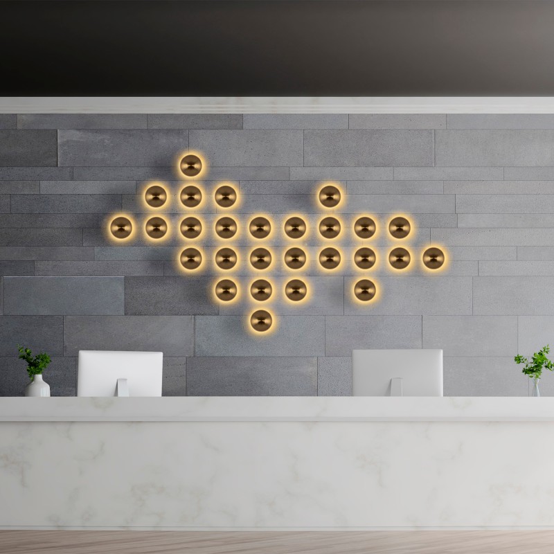 Wall Lamp Fungal - 13362 Gold