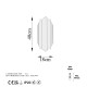 Opviq Wall Lamp Kara - 13346 Gold