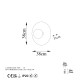 Wall Lamp Kurt - 13351 Copper Opviq Wall Lamp Kurt - 13351 Copper