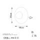 Wall Lamp Kurt - 13352 Copper Wall Lamp Kurt - 13352 Copper
