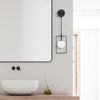 Wall Lamp Geometri - 11110 Black
White