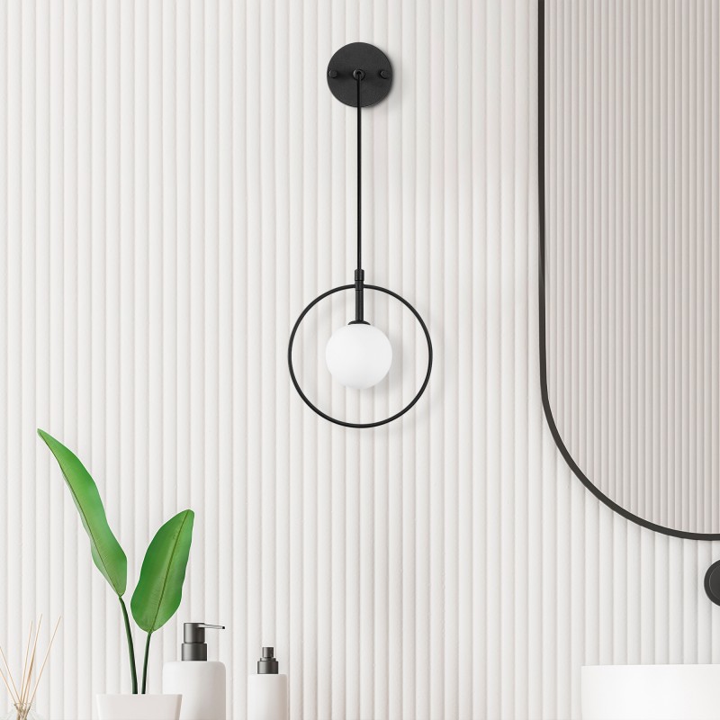 Wall Lamp Geometri - 11125 Black
White