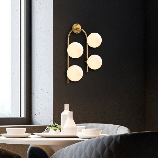 Wall Lamp Jewel - 10605 Shiny Gold Wall Lamp Jewel - 10605 Shiny Gold