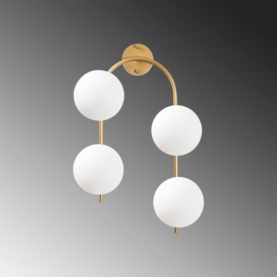 Wall Lamp Jewel - 10605 Shiny Gold Wall Lamp Jewel - 10605 Shiny Gold