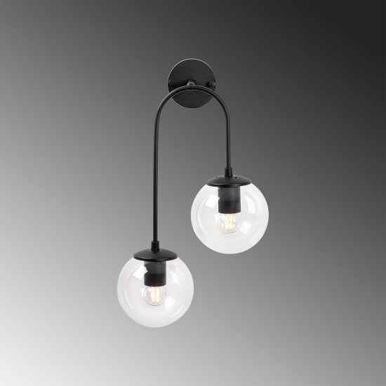 Wall Lamp Jewel - 10570 Black Wall Lamp Jewel - 10570 Black