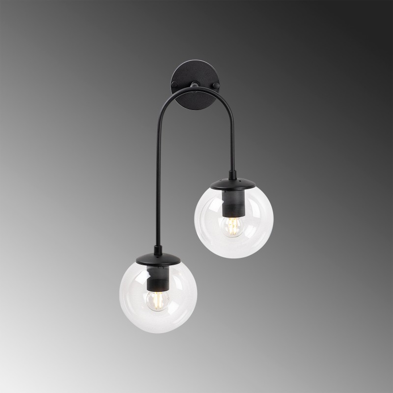 Wall Lamp Jewel - 10570 Black