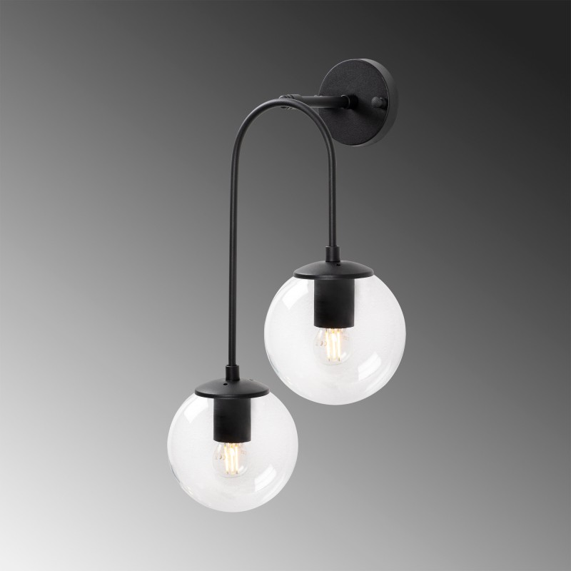 Wall Lamp Jewel - 10570 Black