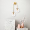Wall Lamp Jewel - 10580 Shiny Gold