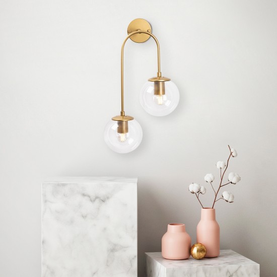 Wall Lamp Jewel - 10580 Shiny Gold Wall Lamp Jewel - 10580 Shiny Gold