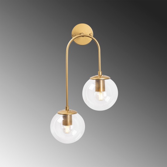 Wall Lamp Jewel - 10580 Shiny Gold Wall Lamp Jewel - 10580 Shiny Gold