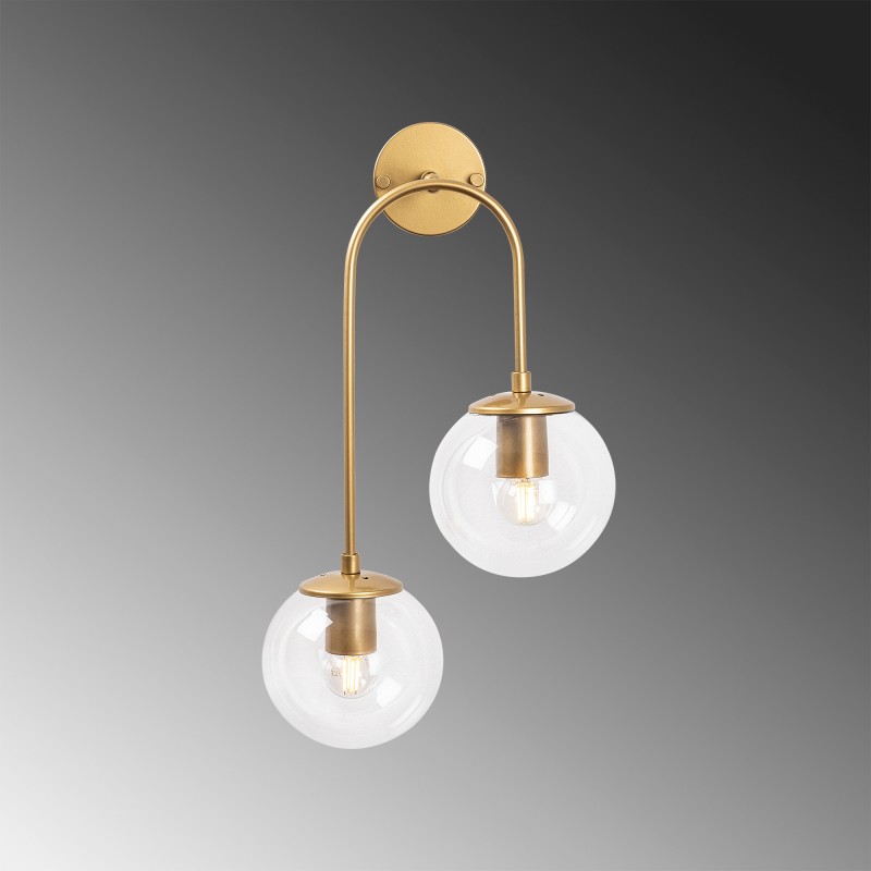 Wall Lamp Jewel - 10580 Shiny Gold