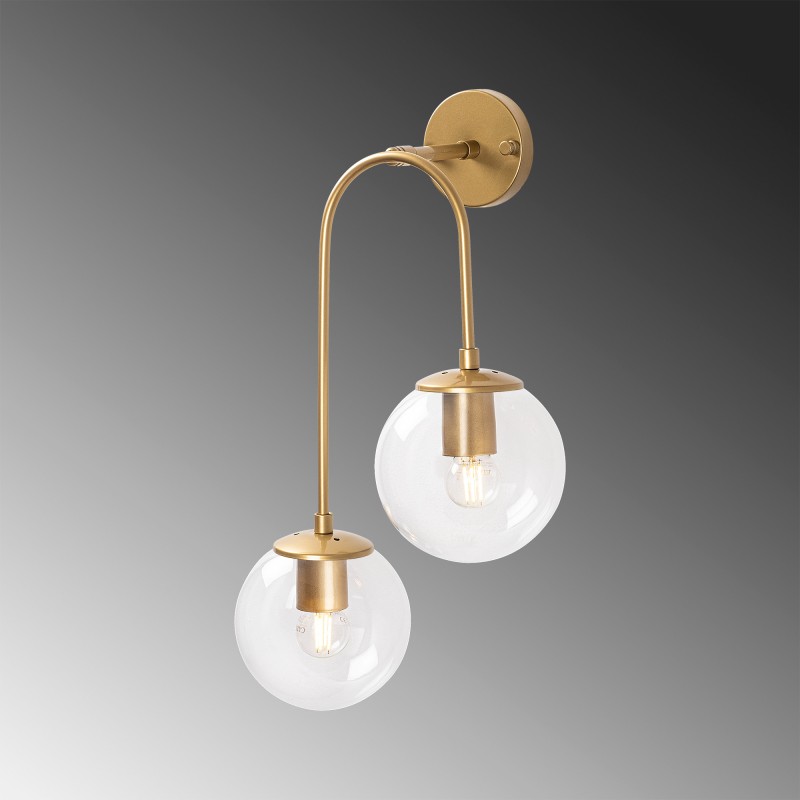 Wall Lamp Jewel - 10580 Shiny Gold