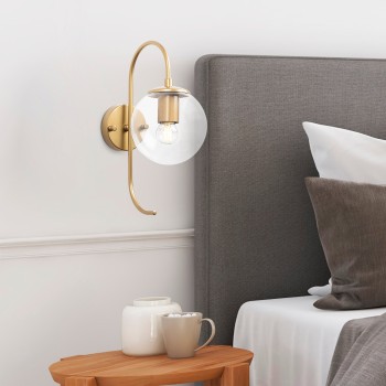 Wall Lamp Jewel - 10560 Shiny Gold
