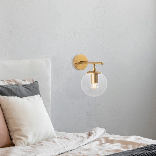 Opviq Wall Lamp Roe - 10720 Shiny Gold