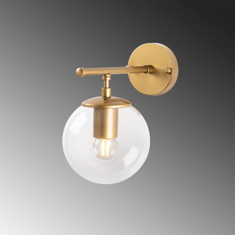 Opviq Wall Lamp Roe - 10720 Shiny Gold
