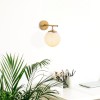 Opviq Wall Lamp Roe - 10725 Shiny Gold