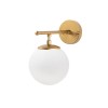 Opviq Wall Lamp Roe - 10725 Shiny Gold