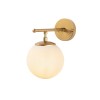 Opviq Wall Lamp Roe - 10725 Shiny Gold