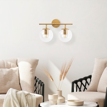 Wall Lamp Roe - 10730 Shiny Gold