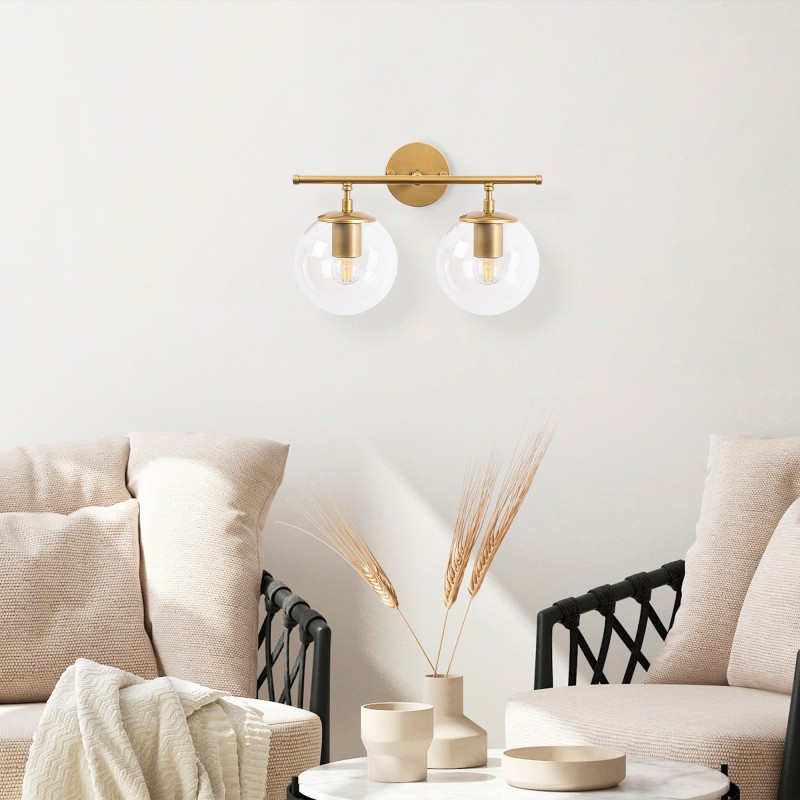 Wall Lamp Roe - 10730 Shiny Gold