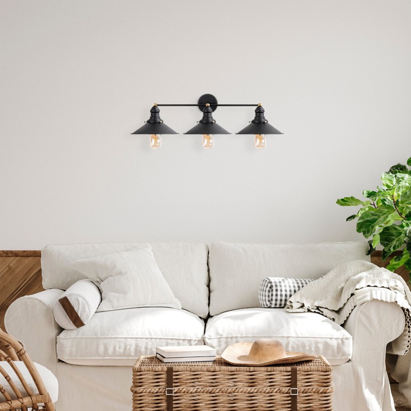 Wall Lamp Conical - 12185 Black
Antique