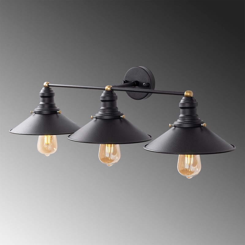 Wall Lamp Conical - 12185 Black
Antique
