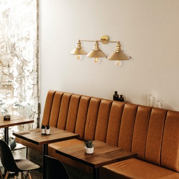 Wall Lamp Conical - 12186 Gold