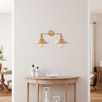 Wall Lamp Conical - 12191 Gold