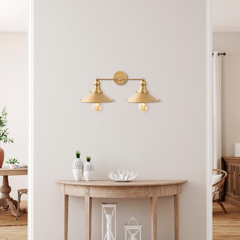 Wall Lamp Conical - 12191 Gold
