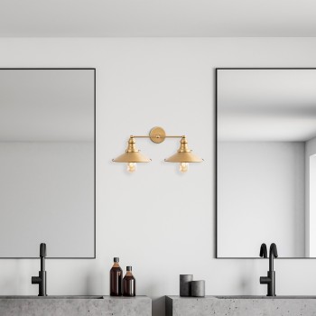 Wall Lamp Conical - 12191 Gold